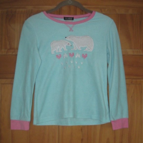 Girls Cuddl Duds Matching Pajama Set - Picture 2 of 6